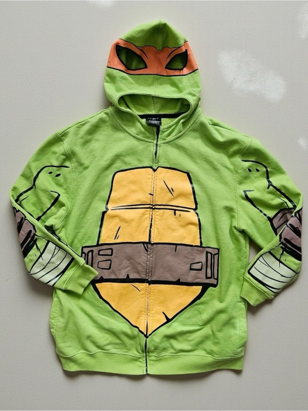 Nickelodeon Green & Orange Teenage Mutant Ninja Turtles Hoodie